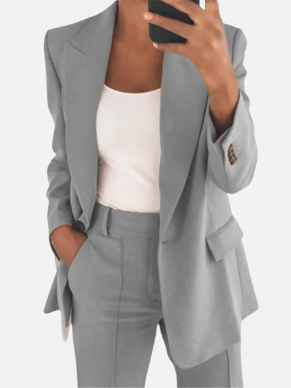 Nina - Blazer set met colbert en pantalon