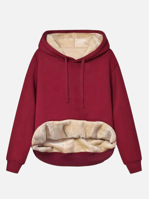 Femke | Gevoerde Hoodie met Fleecevoering