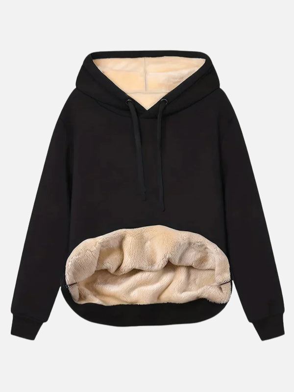 Femke | Gevoerde Hoodie met Fleecevoering
