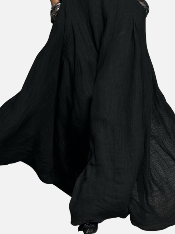 Julia | Halter Maxijurk met Open Rug