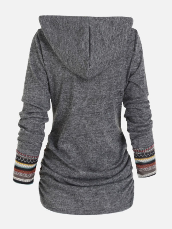Femke | Hoodie met Etnische Print