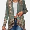 Fleur | Lang Kimono Vest met Bloemenprint