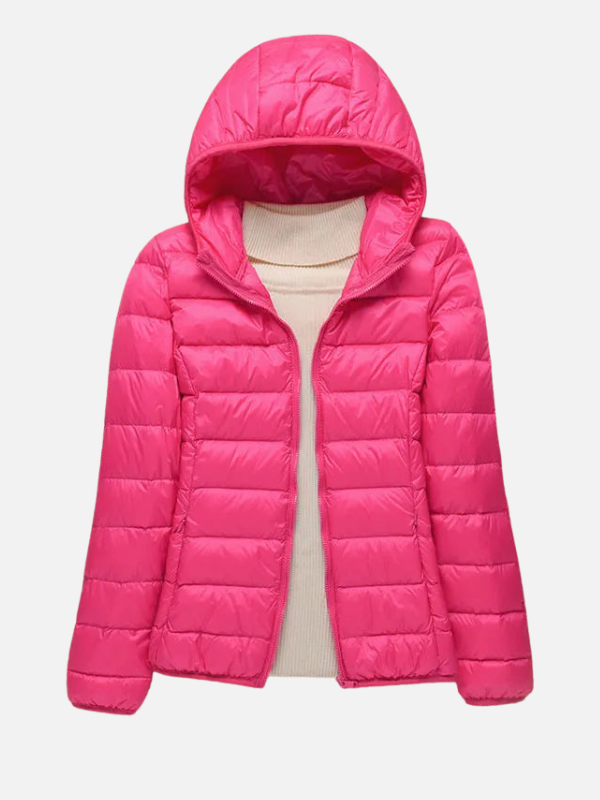 Sanne | Lichtgewicht Puffer Jas met Capuchon