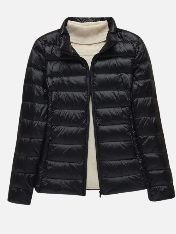 Sanne | Lichtgewicht Puffer Jas met Capuchon
