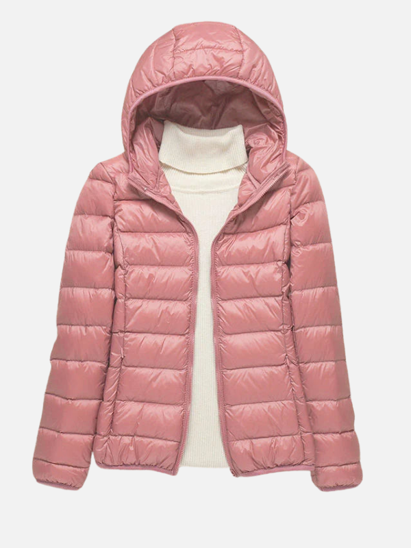 Sanne | Lichtgewicht Puffer Jas met Capuchon