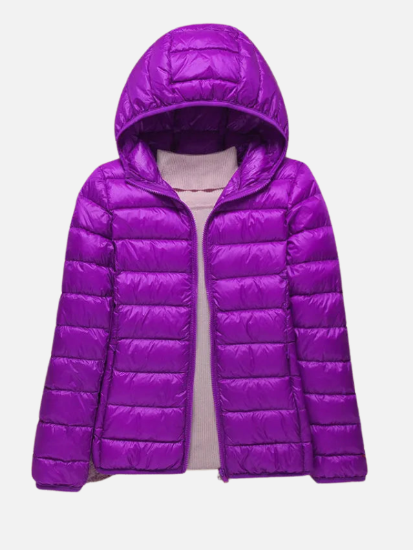 Sanne | Lichtgewicht Puffer Jas met Capuchon