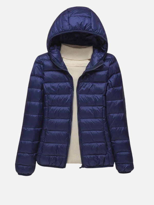 Sanne | Lichtgewicht Puffer Jas met Capuchon