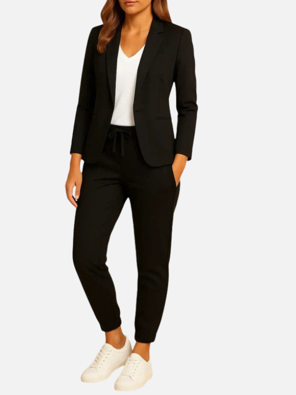 Nina | Mantelpak met Blazer en Joggingbroek