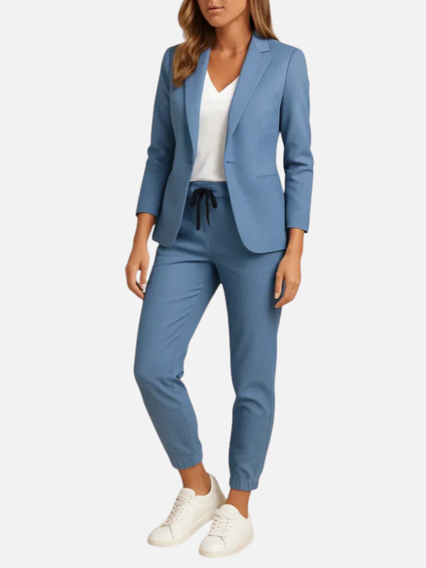Nina | Mantelpak met Blazer en Joggingbroek
