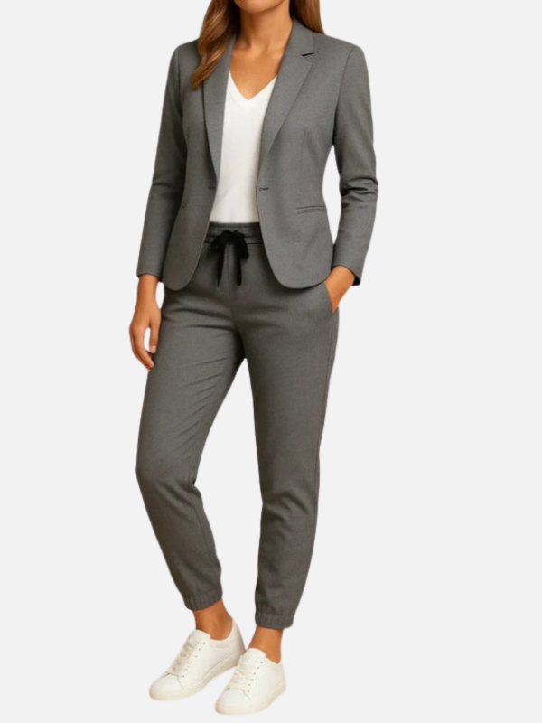 Nina | Mantelpak met Blazer en Joggingbroek