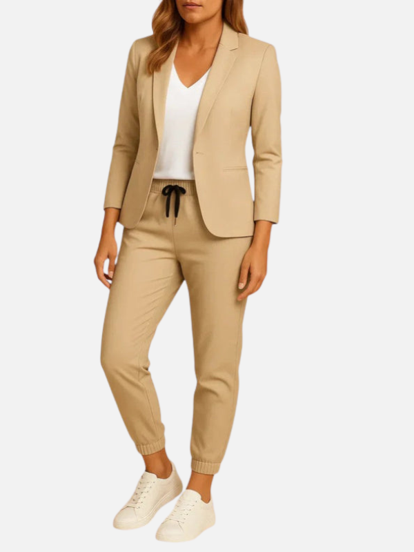 Nina | Mantelpak met Blazer en Joggingbroek