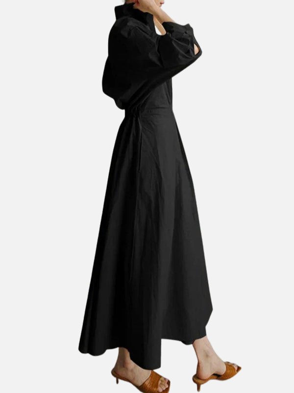 Fleur | Maxi Blousejurk met Overslag