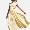 Eva | Midijurk met Cut-Out Taille