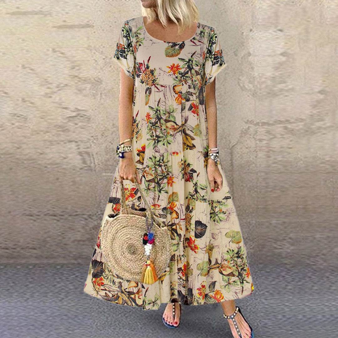 Maxi Jurk met Bloemenprint voor Dames