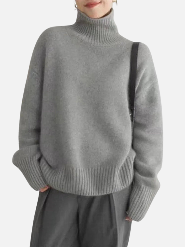 Emma | Oversized Coltrui met Rolkraag