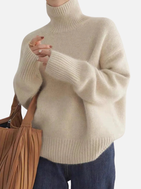 Emma | Oversized Coltrui met Rolkraag