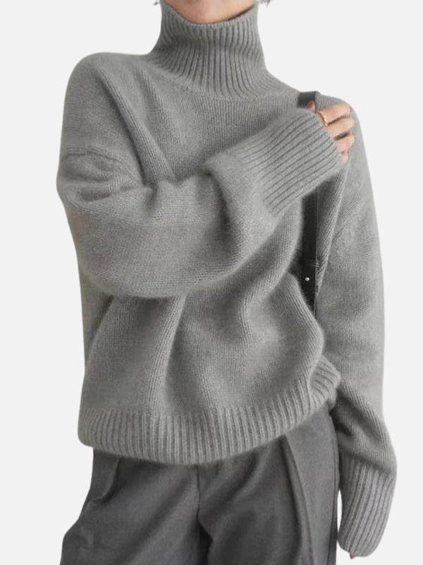 Emma | Oversized Coltrui met Rolkraag