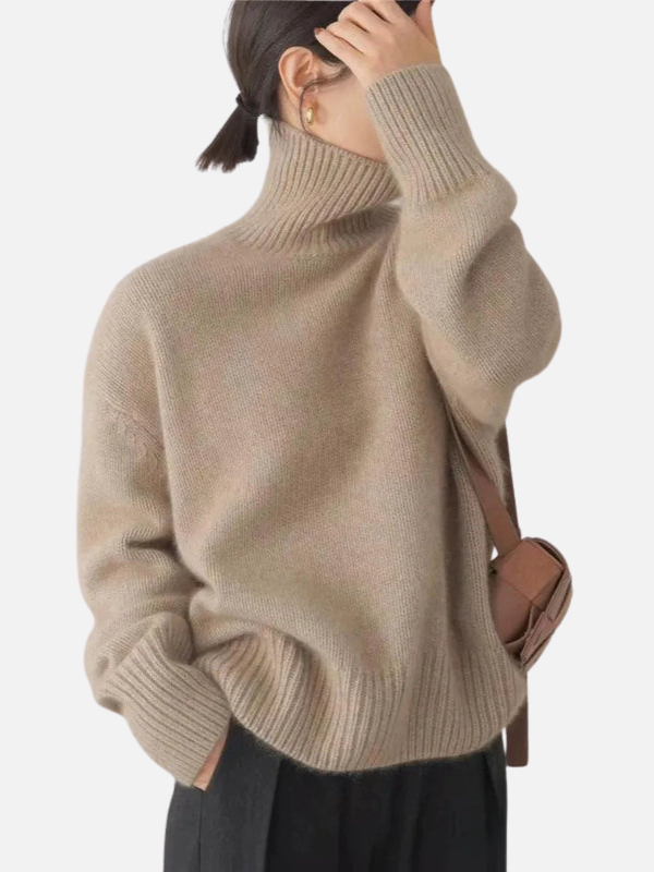Emma | Oversized Coltrui met Rolkraag
