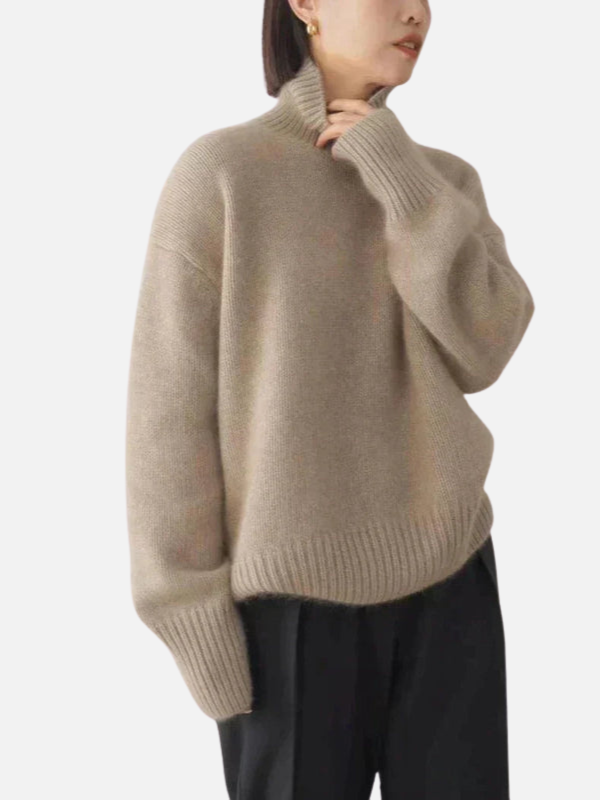 Emma | Oversized Coltrui met Rolkraag
