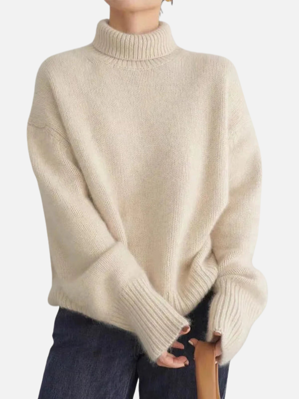 Emma | Oversized Coltrui met Rolkraag