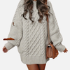 Fleur | Oversized Gebreide Truijurk
