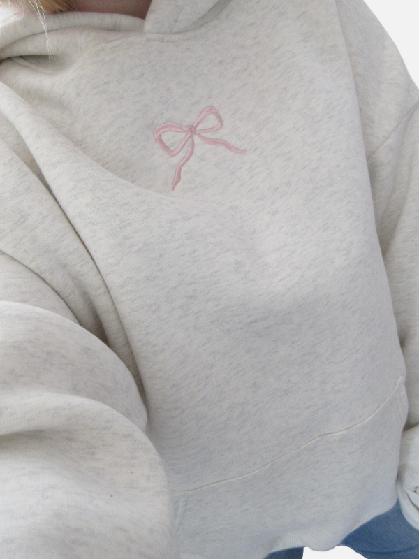 Fleur | Oversized Hoodie met Strik