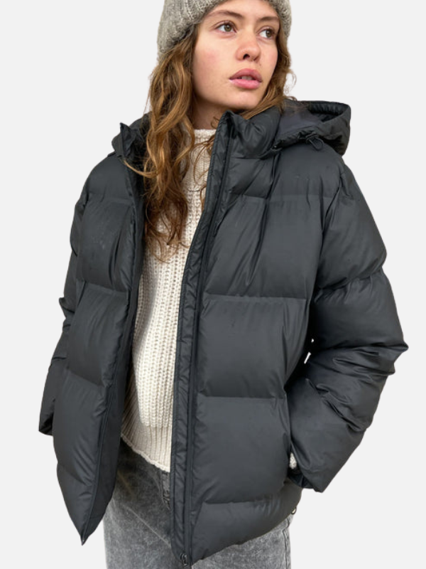 Iris | Oversized Pufferjack met Capuchon