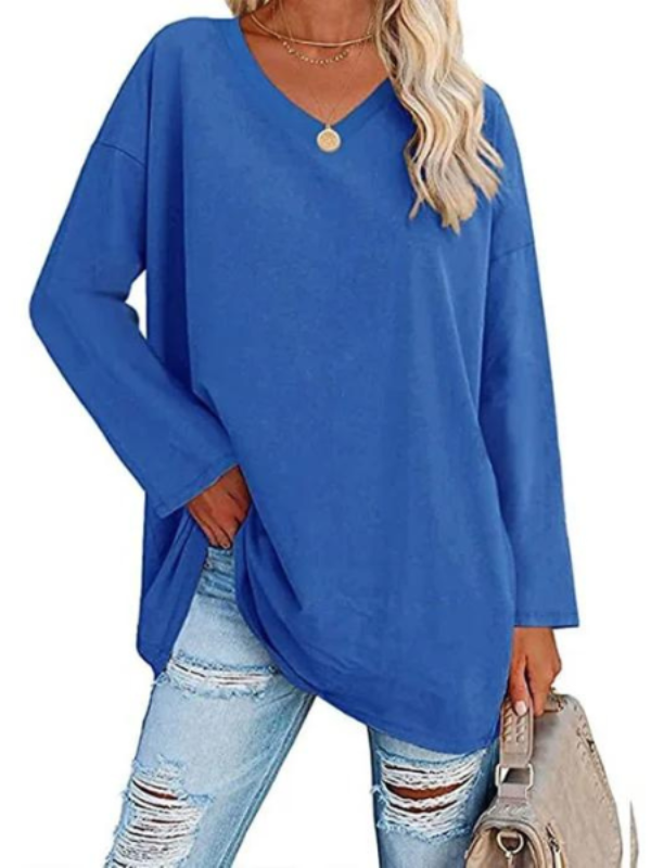 Sara | Oversized Trui met V-Hals