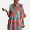 Sara | Boho Tuniekjurk met Print
