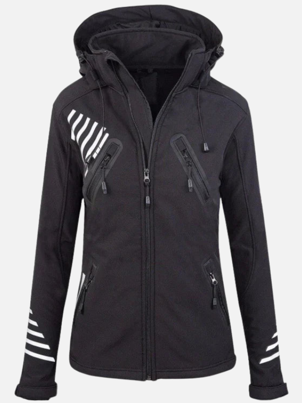 Fleur | Softshell Jas met Capuchon en Rits