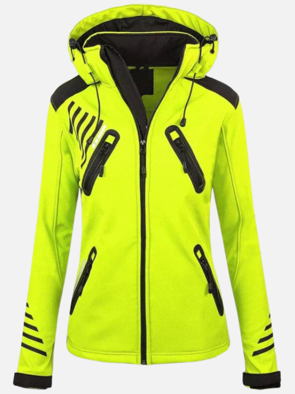 Fleur | Softshell Jas met Capuchon en Rits