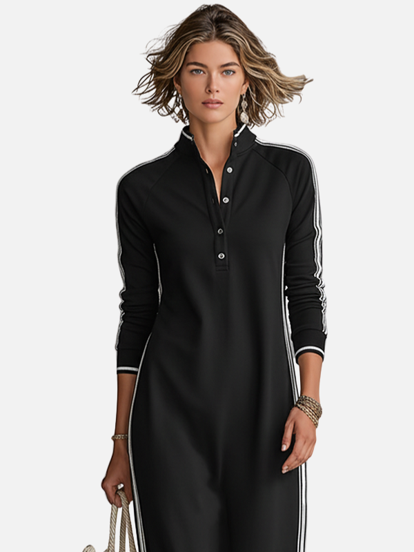 Sophie | Sweater Maxijurk met Split