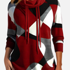Sophie | Sweater met Colkraag en Print