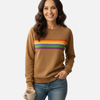 Sophie | Sweater met Regenboogstrepen