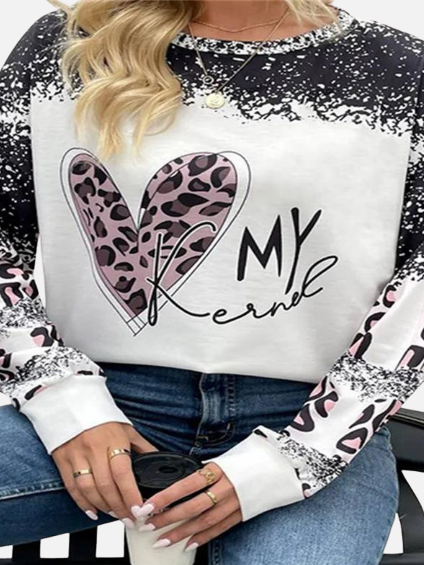 Sophie | Sweater met Zigzagprint