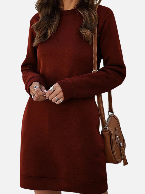 Iris | Sweaterjurk met Zakken