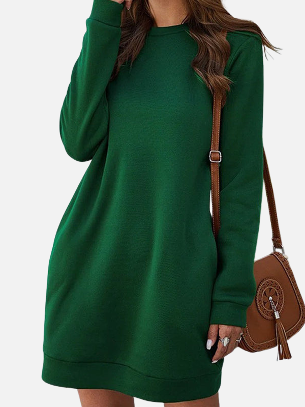 Iris | Sweaterjurk met Zakken
