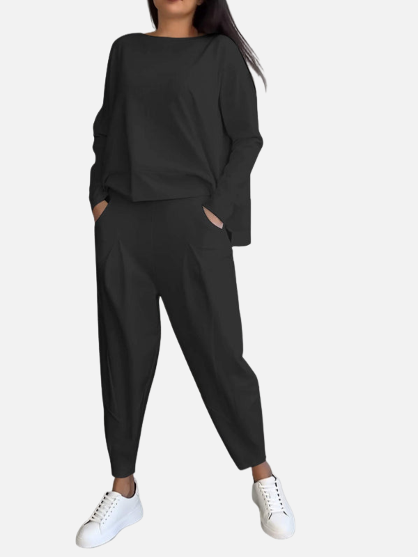 Eva | Tweedelige Loungeset met Top en Broek