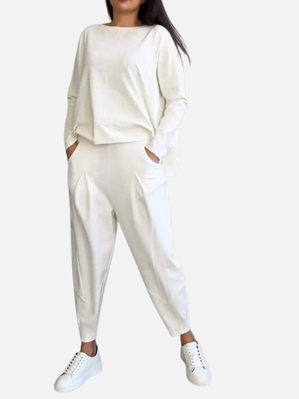 Eva | Tweedelige Loungeset met Top en Broek