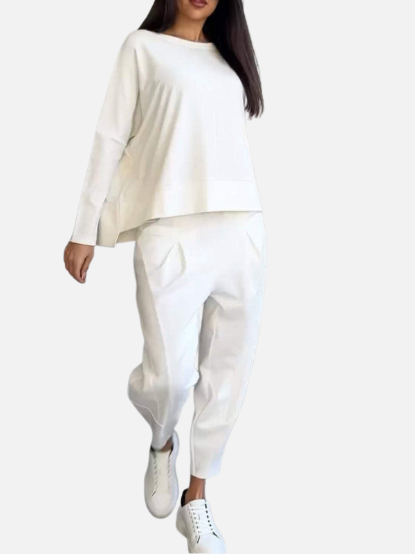 Eva | Tweedelige Loungeset met Top en Broek