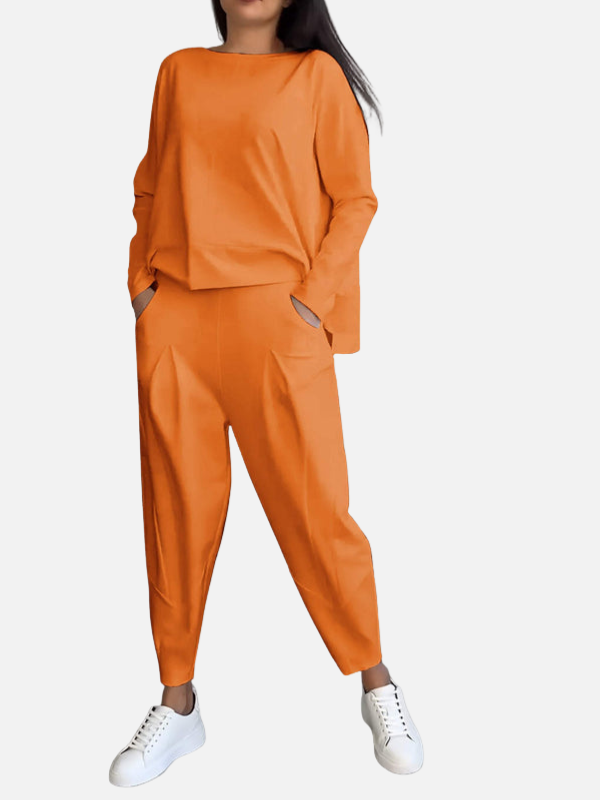 Eva | Tweedelige Loungeset met Top en Broek