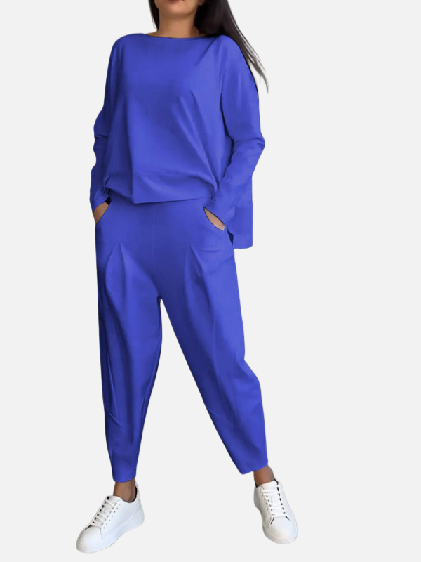 Eva | Tweedelige Loungeset met Top en Broek