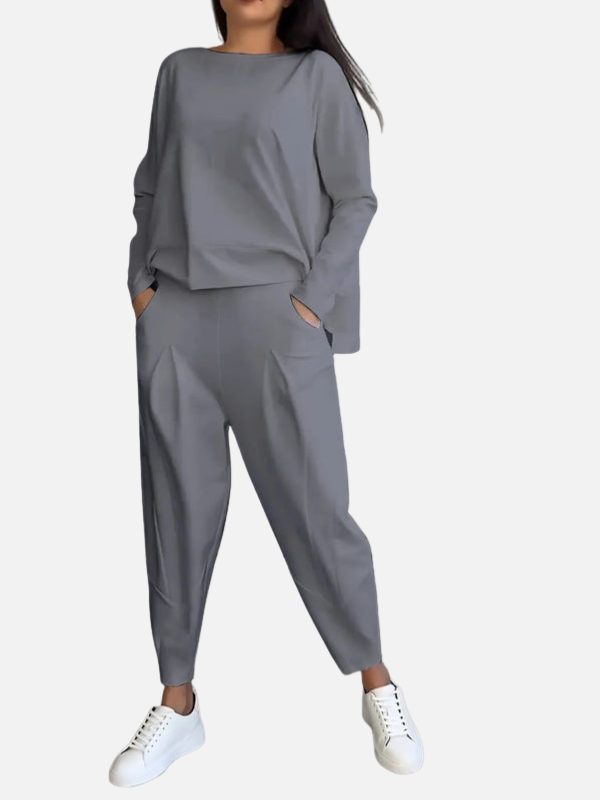 Eva | Tweedelige Loungeset met Top en Broek