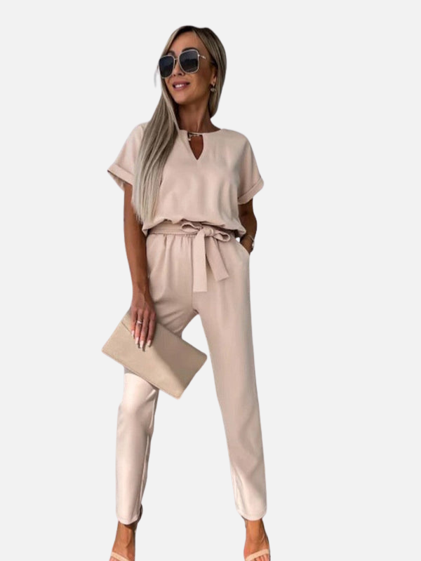 Eva | Tweedelige Set met Top en Wijde Broek