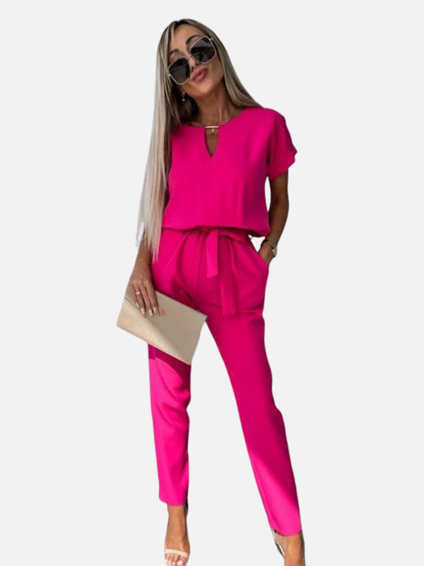 Eva | Tweedelige Set met Top en Wijde Broek