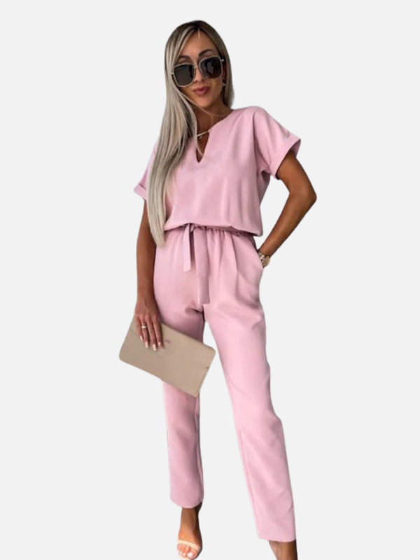 Eva | Tweedelige Set met Top en Wijde Broek