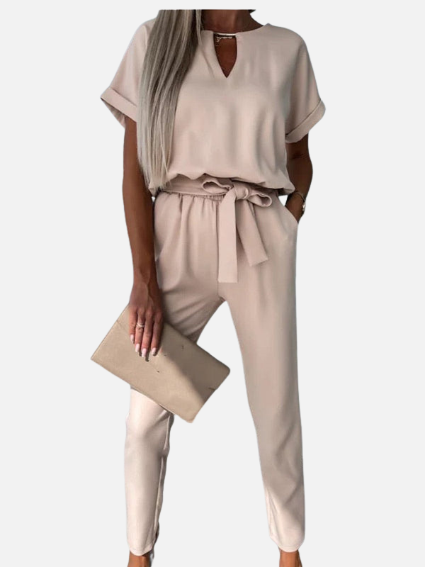 Eva | Tweedelige Set met Top en Wijde Broek