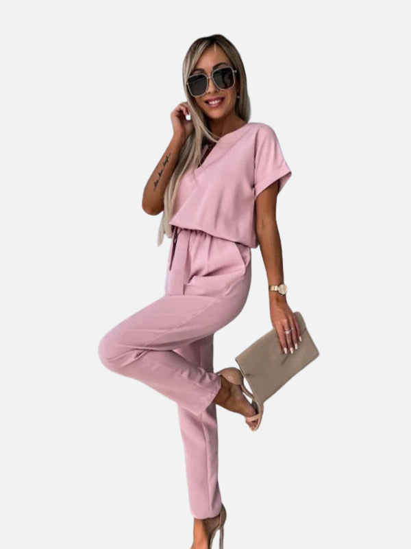 Eva | Tweedelige Set met Top en Wijde Broek