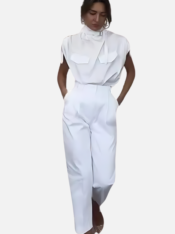 Eva | Tweedelige Set met Top en Wijde Broek