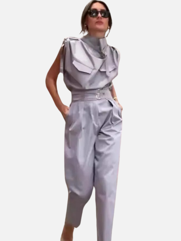 Eva | Tweedelige Set met Top en Wijde Broek